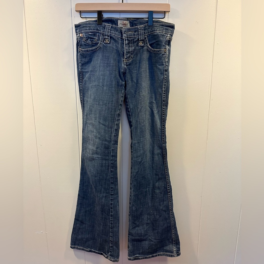 Frankie B. Flare Jeans in Classic Blue